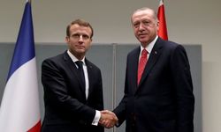 Erdoğan Macron'la görüştü