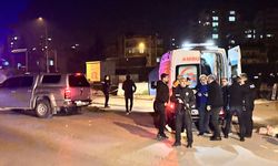 Polis merkezine molotof atan şüpheli yaralı yakalandı!