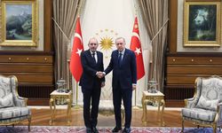 Erdoğan Safedi'yi Külliye'de kabul etti!