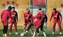 Galatasaray Göztepe maçı hazırlıklarını sürdürdü