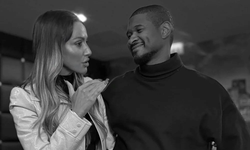 Hadise dünyaca ünlü şarkıcı Usher ile bir arada!