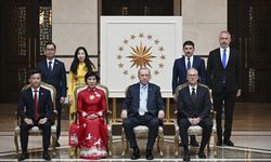 Erdoğan 5 ülkenin büyükelçisini kabul etti!