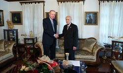 Erdoğan Bahçeli ile görüştü!