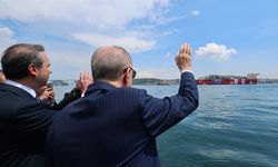 Erdoğan, Osman Gazi'yi Karadeniz'e uğurladı!