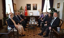 DEM Parti, AK Parti grubunu TBMM'de ziyaret etti