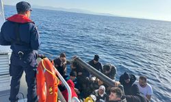 24 düzensiz göçmen kurtarıldı!