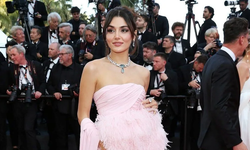 Hande Erçel Cannes kırmızı halısında