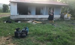 Sevgilisiyle kaldığı evi yaktı, kaçarken kaza yaptı!