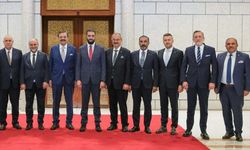 Türk işadamları Şara ile görüştü!