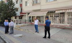 Ankara'da kolonları kırılan bina tahliye edildi