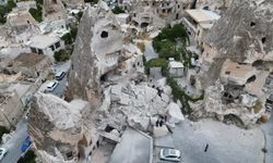 Nevşehir'de tarih çöktü!