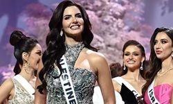 Yarışmada olay bakışlar!