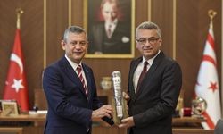 KKTC Cumhurbaşkanı Özgür Özel'i kabul etti