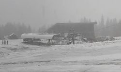 Ilgaz Dağı beyaza büründü