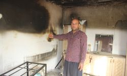 Şanlıurfa'da akıl almaz olay: Ev kendiliğinden yanıyor