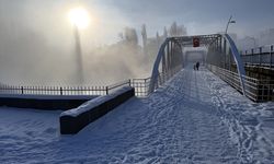 Ardahan sıfırın altında 39,7  dereceyle Türkiye'nin en soğuk ili oldu