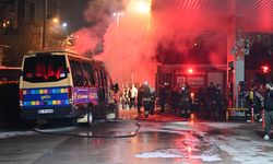 Akaryakıt istasyonunda faciadan dönüldü!