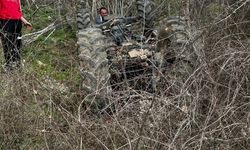 Çanakkale'de traktör faciası