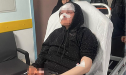 Boşanmak isteyen eşini hastanelik etti