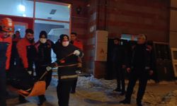 Kars'ta asansör boşluğuna düşen bir kişi hayatını kaybetti