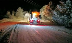 Karla mücadele yurdun dört bir yanında sürüyor