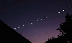 Starlink uyduları Hakkari'de görüntülendi