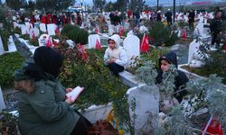 6 Şubat'ın yıl dönümünde mezarlıklar doldu taştı!