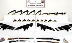 Silah kaçakçılarına darbe!