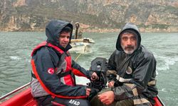 Siirt'te baraj gölündeki kurtarma