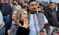 Amedspor maçında sürpriz evlilik teklifi