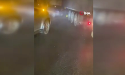 TEM'de 10 araç çarpıştı: yaralılar var