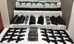 İzmir'de 149 ruhsatsız tabanca ele geçirildi