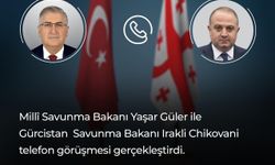 Bakan Güler, Gürcistanlı mevkidaşı ile telefonda görüştü