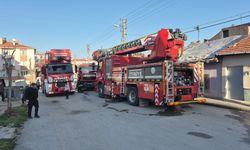 Eskişehir'de yangın paniği