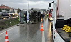 Büyükçekmece'de kaza: 1 ölü, 9 yaralı