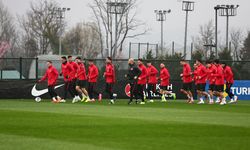 Milli Takım, Romanya maçı hazırlıklarını sürdürdü
