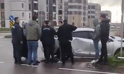 Diyarbakır'da kaza sonrası gerginlik