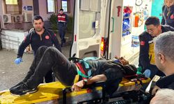 Otomobil uçuruma yuvarlandı!