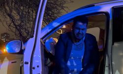 Ağaca çarptı, gözyaşlarını tutamadı!