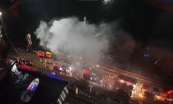 Tuzla'da kuru yük gemisinde yangın!