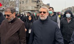 Ali Laricani, Tahran'daki mitinge katıldı