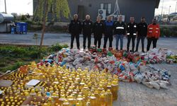 Tarihi geçmiş tonlarca gıda ürünü ele geçirildi!