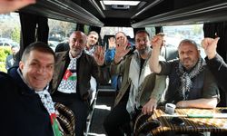 Küresel Sumud Filosu İspanya'ya uğurlandı!