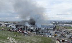 Ankara'da korkutan yangın