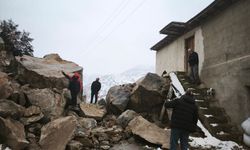 Heyelan nedeniyle evler boşaltıldı!