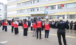 'Katliam' yapılan okulun öğrencileri ders başı yaptı!