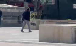 Elinde silahla kendini ihbar etti