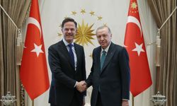 Erdoğan, Rutte’yi kabul etti