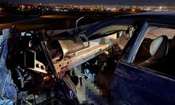 Bariyerlere ok gibi saplandı