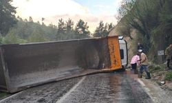 Hafriyat kamyonunun altında can verdi